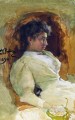 ニ・レピナの肖像画 1896年 イリヤ・レーピン